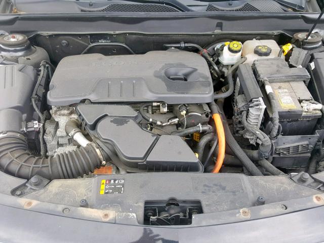 1G11D5RR1DF102507 - 2013 CHEVROLET MALIBU 1LT BLACK photo 7