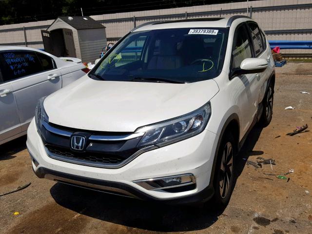 5J6RM3H96GL006968 - 2016 HONDA CR-V TOURI WHITE photo 2