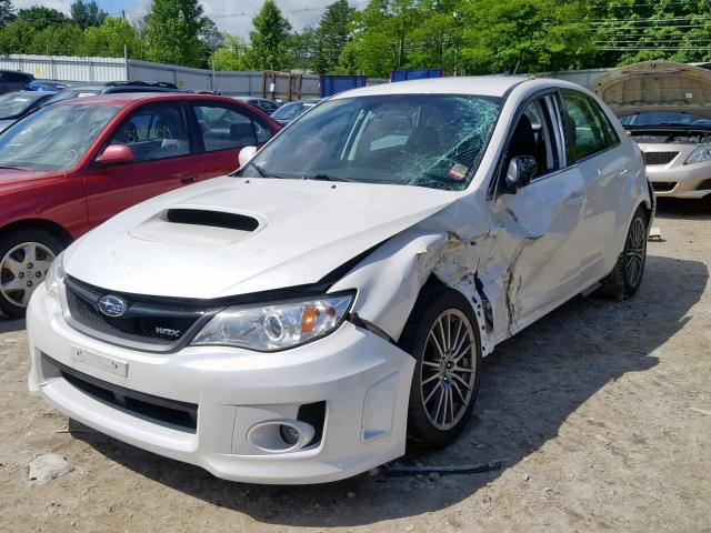 JF1GV7E6XEG006916 - 2014 SUBARU IMPREZA WR WHITE photo 2