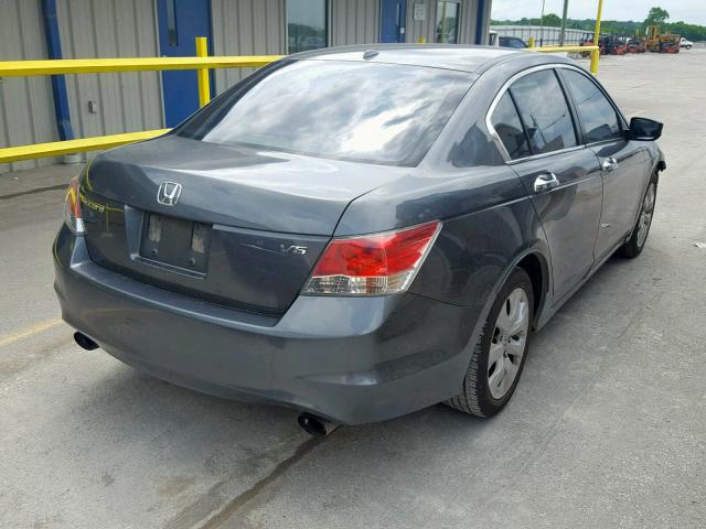 1HGCP3F88AA025927 - 2010 HONDA ACCORD EXL CHARCOAL photo 4