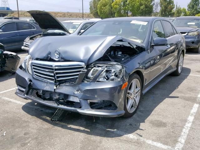 WDDHF5KB7DA769808 - 2013 MERCEDES-BENZ E 350 CHARCOAL photo 2