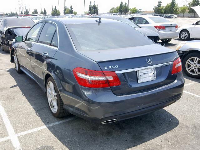 WDDHF5KB7DA769808 - 2013 MERCEDES-BENZ E 350 CHARCOAL photo 3