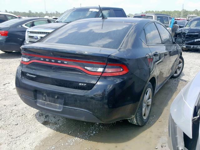 1C3CDFBB0FD364332 - 2015 DODGE DART SXT BLACK photo 4