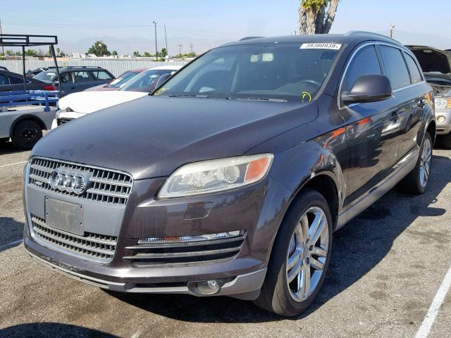 WA1BV74L47D085591 - 2007 AUDI Q7 4.2 QUA CHARCOAL photo 2