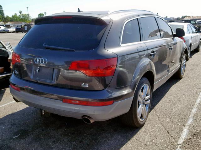 WA1BV74L47D085591 - 2007 AUDI Q7 4.2 QUA CHARCOAL photo 4