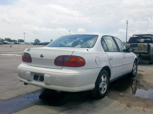 1G1ND52F25M203571 - 2005 CHEVROLET CLASSIC WHITE photo 4