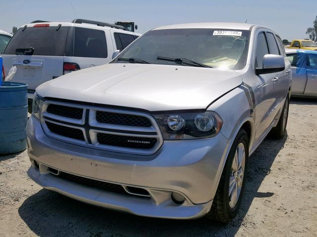 1D4RD3GG4BC706070 - 2011 DODGE DURANGO HE SILVER photo 2