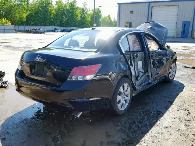 1HGCP2F87AA188613 - 2010 HONDA ACCORD EXL BLACK photo 4