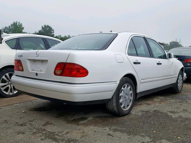 WDBJF65H2XA728488 - 1999 MERCEDES-BENZ E 320 WHITE photo 4