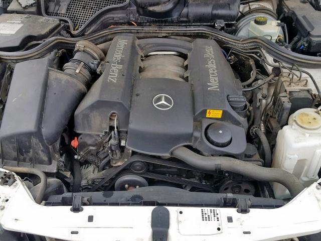 WDBJF65H2XA728488 - 1999 MERCEDES-BENZ E 320 WHITE photo 7