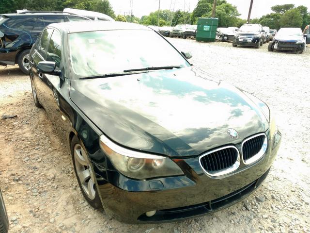 WBANA53574B847306 - 2004 BMW 525 I BLACK photo 1