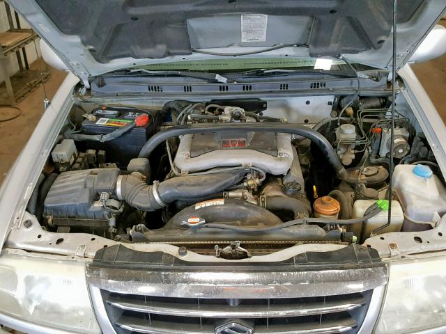 JS3TX92V024128998 - 2002 SUZUKI XL7 PLUS SILVER photo 7