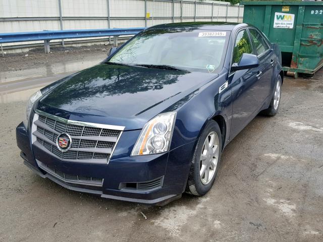 1G6DS57V380172662 - 2008 CADILLAC CTS HI FEA BLUE photo 2