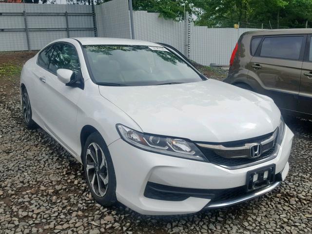 1HGCT1B32GA004400 - 2016 HONDA ACCORD LX- WHITE photo 1