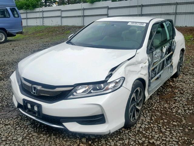 1HGCT1B32GA004400 - 2016 HONDA ACCORD LX- WHITE photo 2