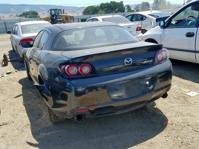 JM1FE1C48A0404102 - 2010 MAZDA RX8 BLACK photo 3