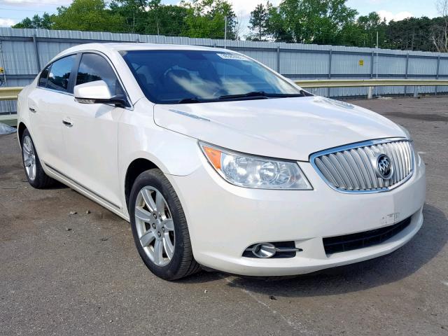 1G4GC5EDXBF149073 - 2011 BUICK LACROSSE C WHITE photo 1