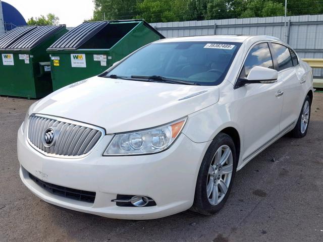 1G4GC5EDXBF149073 - 2011 BUICK LACROSSE C WHITE photo 2