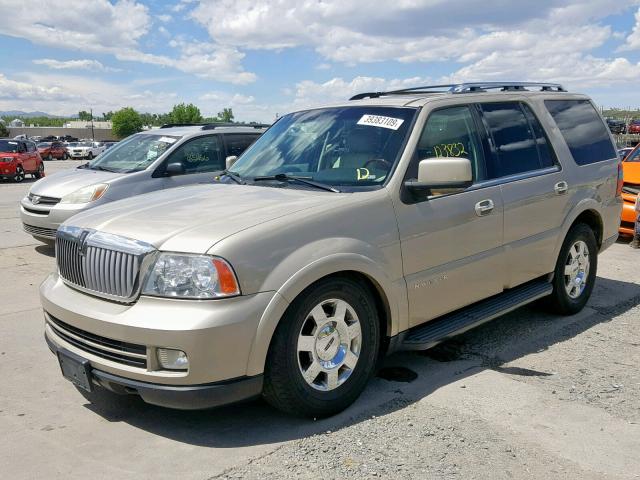 5LMFU28576LJ14684 - 2006 LINCOLN NAVIGATOR BEIGE photo 2