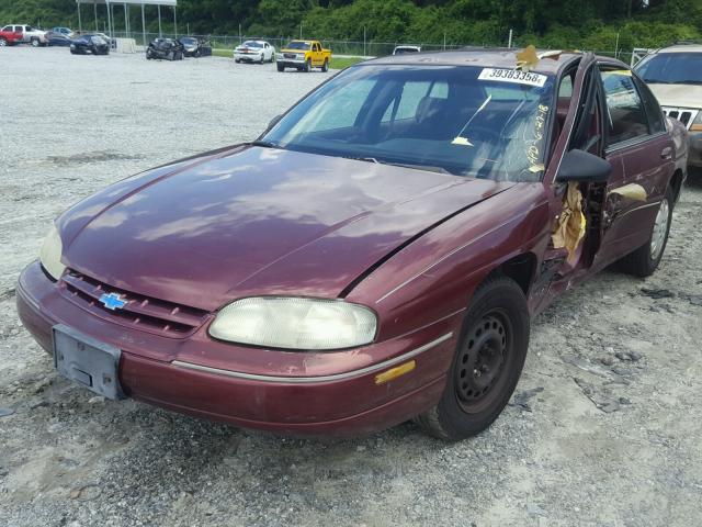 2G1WL52M4W9203267 - 1998 CHEVROLET LUMINA BAS BURGUNDY photo 2