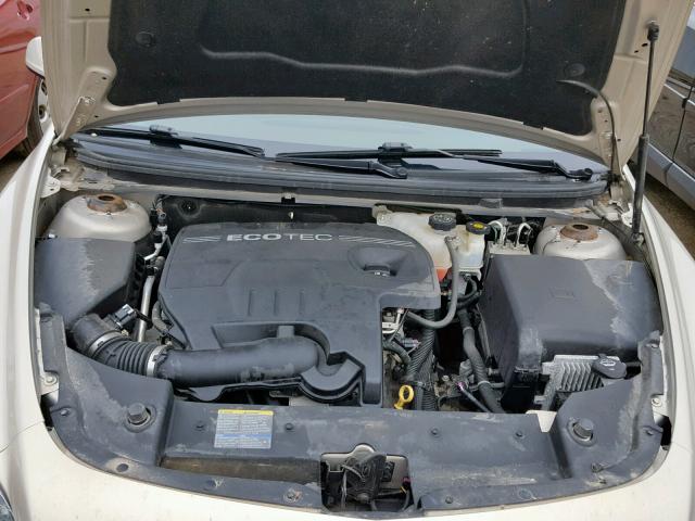 1G1ZH57BX9F139172 - 2009 CHEVROLET MALIBU 1LT GOLD photo 7