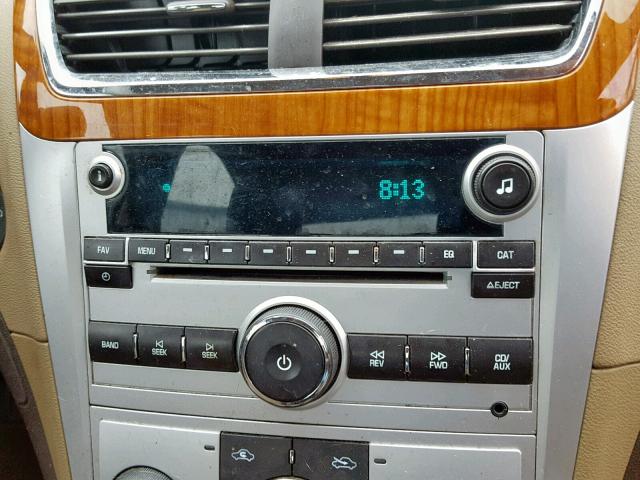 1G1ZH57BX9F139172 - 2009 CHEVROLET MALIBU 1LT GOLD photo 9