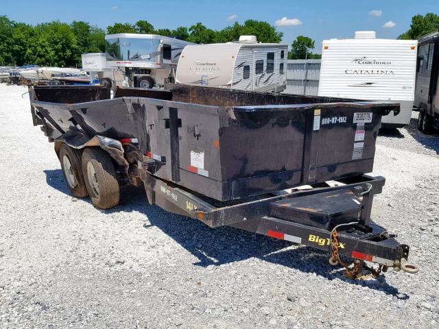 16VDX1420F5031876 - 2015 BIG DOG TRAILER BLACK photo 1