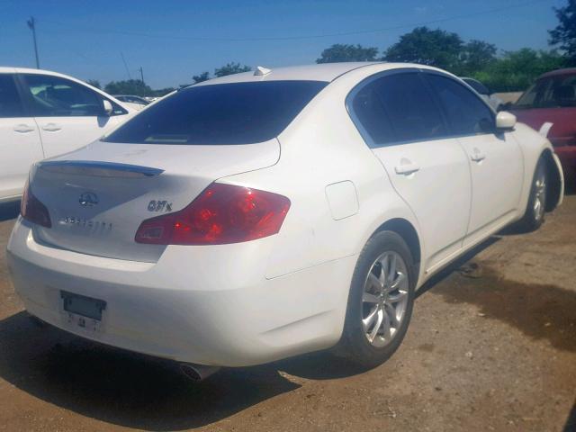 JNKCV61F89M362554 - 2009 INFINITI G37 WHITE photo 4