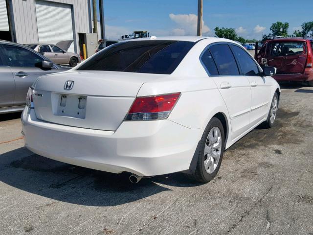 1HGCP26818A148831 - 2008 HONDA ACCORD EXL WHITE photo 4