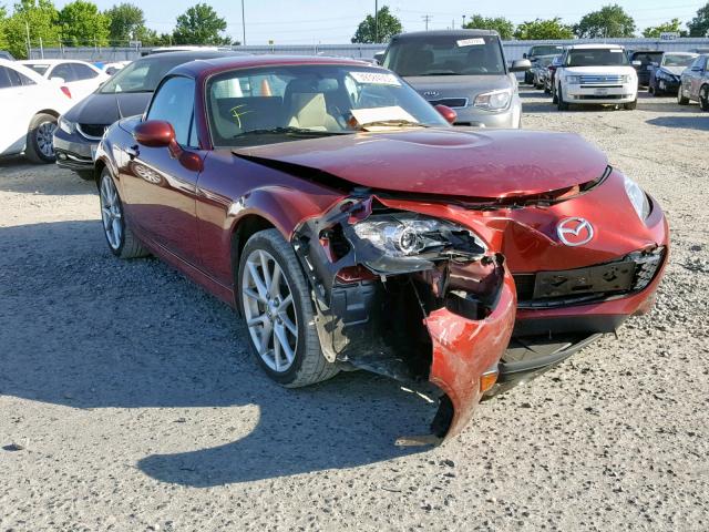 JM1NC2FF0A0206991 - 2010 MAZDA MX-5 MIATA MAROON photo 1