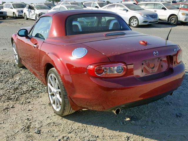 JM1NC2FF0A0206991 - 2010 MAZDA MX-5 MIATA MAROON photo 3