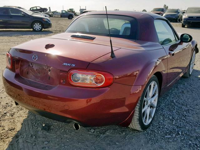 JM1NC2FF0A0206991 - 2010 MAZDA MX-5 MIATA MAROON photo 4