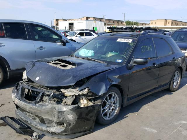 JF4GG22695G050684 - 2005 SAAB 9-2 AERO BLACK photo 2