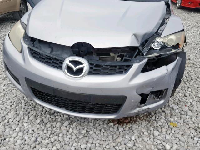 JM3ER293X80189103 - 2008 MAZDA CX-7 SILVER photo 9