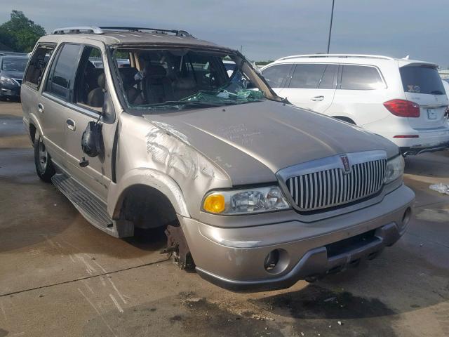 5LMEU27A6YLJ34275 - 2000 LINCOLN NAVIGATOR TAN photo 1