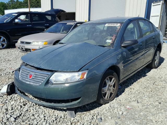 1G8AJ55F77Z206184 - 2007 SATURN ION LEVEL GREEN photo 2