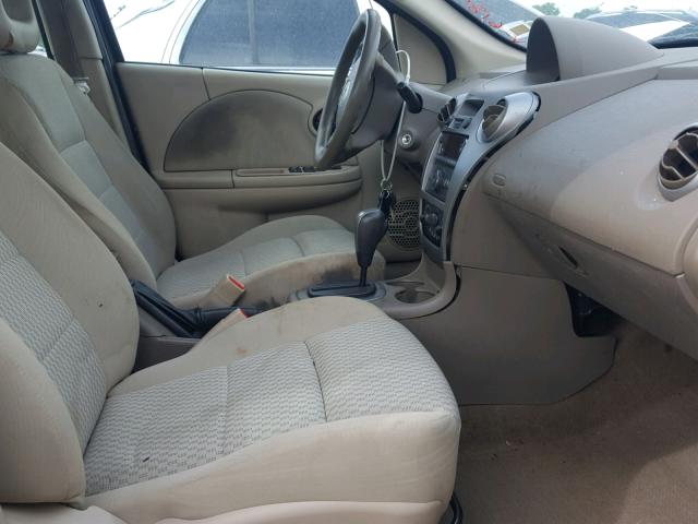 1G8AJ55F77Z206184 - 2007 SATURN ION LEVEL GREEN photo 5