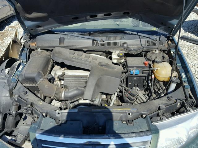 1G8AJ55F77Z206184 - 2007 SATURN ION LEVEL GREEN photo 7