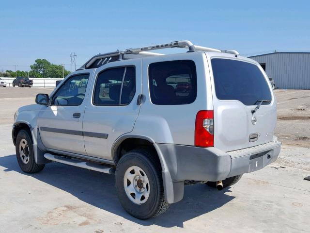 5N1DD28T74C660097 - 2004 NISSAN XTERRA XE SILVER photo 3