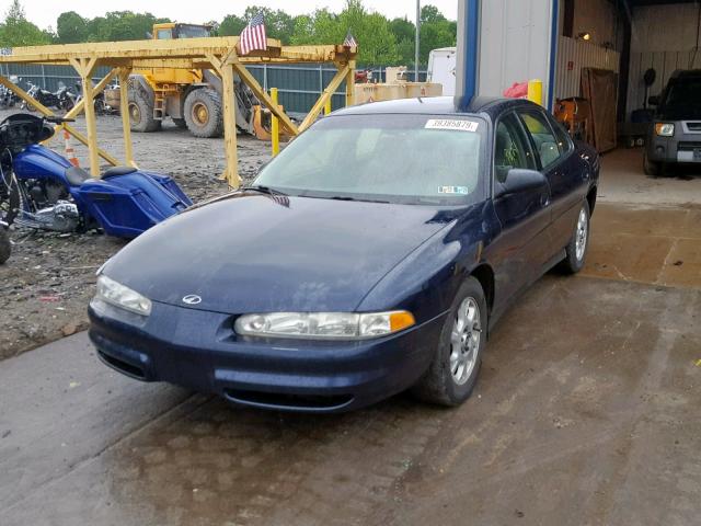 1G3WH52H72F184730 - 2002 OLDSMOBILE INTRIGUE G BLUE photo 2