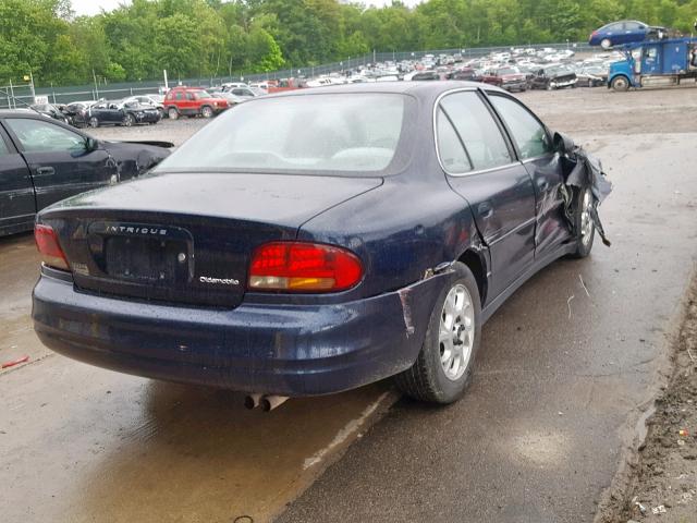 1G3WH52H72F184730 - 2002 OLDSMOBILE INTRIGUE G BLUE photo 4