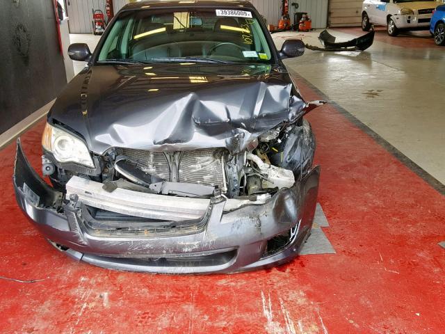 4S3BL856X94220974 - 2009 SUBARU LEGACY 3.0 BLUE photo 9