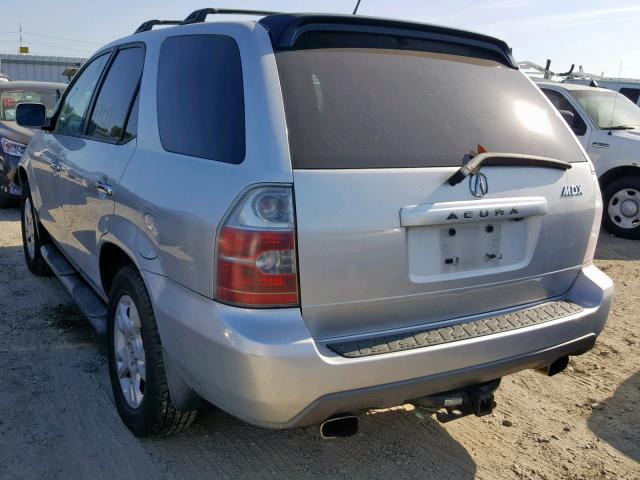 2HNYD18904H504687 - 2004 ACURA MDX TOURIN GRAY photo 3