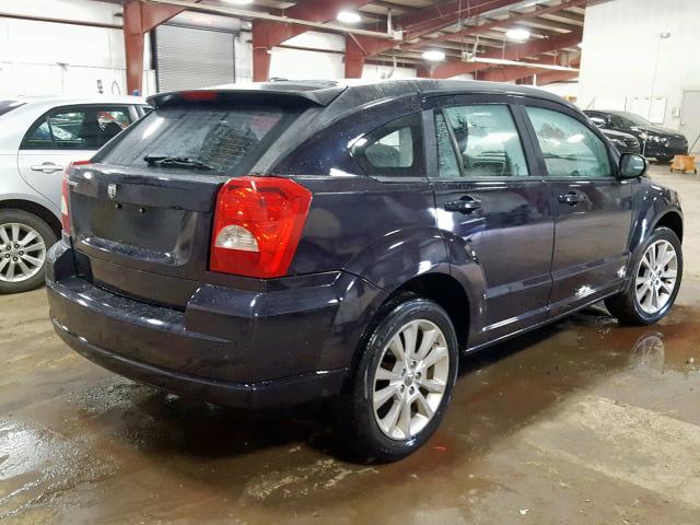 1B3CB5HAXAD677828 - 2010 DODGE CALIBER HE BLUE photo 4