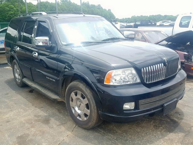 5LMFU27515LJ10503 - 2005 LINCOLN NAVIGATOR BLACK photo 1