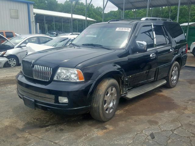 5LMFU27515LJ10503 - 2005 LINCOLN NAVIGATOR BLACK photo 2