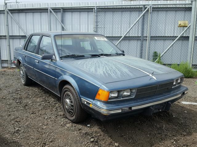 1G4AH51W6JT427529 - 1988 BUICK CENTURY CU BLUE photo 1