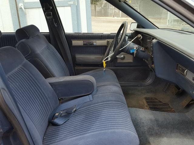 1G4AH51W6JT427529 - 1988 BUICK CENTURY CU BLUE photo 5