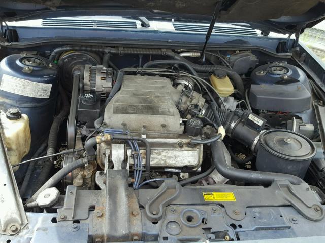 1G4AH51W6JT427529 - 1988 BUICK CENTURY CU BLUE photo 7