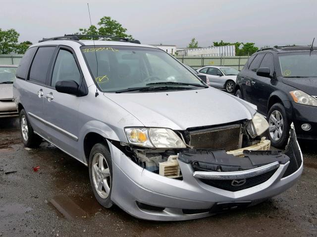 JM3LW28A630363175 - 2003 MAZDA MPV WAGON SILVER photo 1